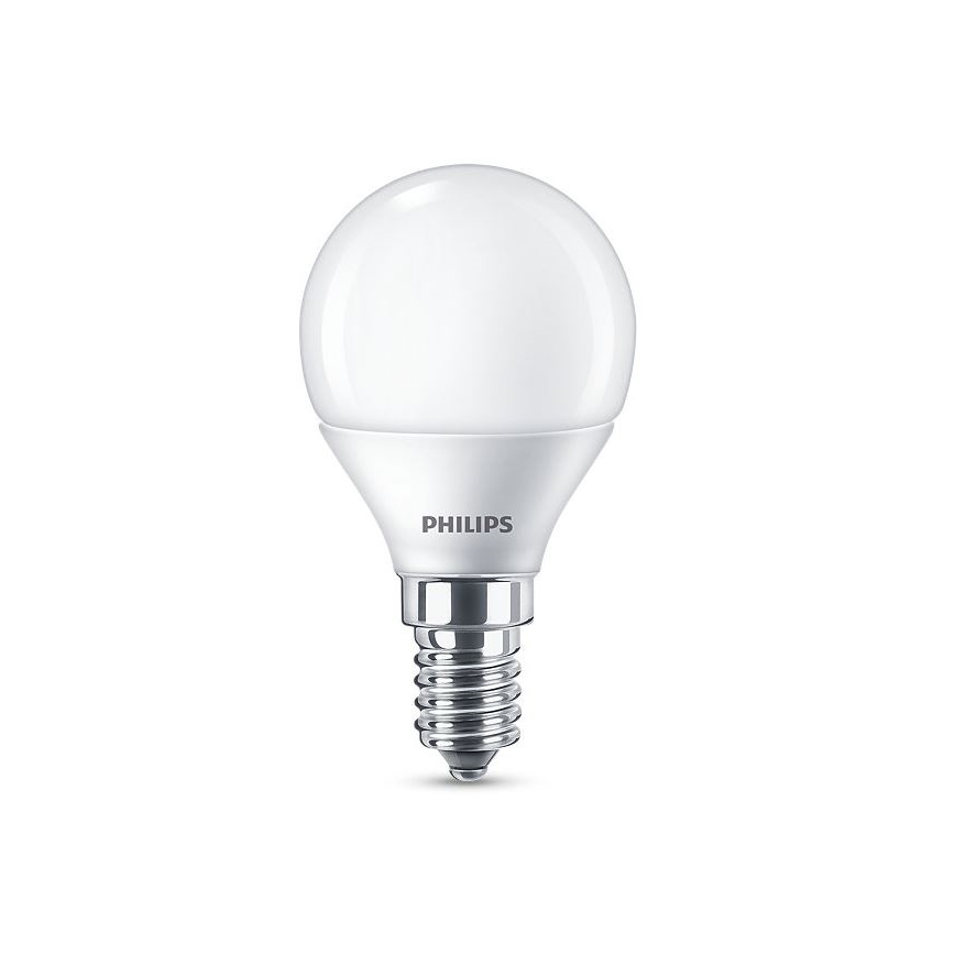 SET 4x LED Žarulja Philips P45 E14/5,5W/230V 2700K