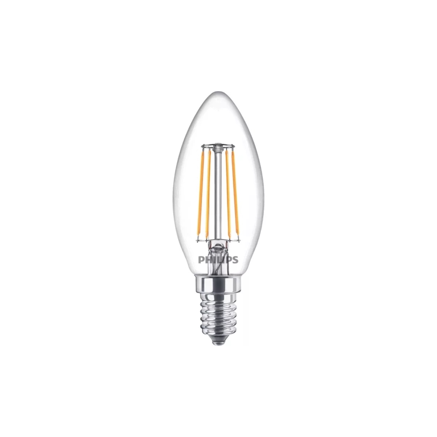 Set 4x LED žarulje VINTAGE Philips B35 14/4,3W/230V 2700K