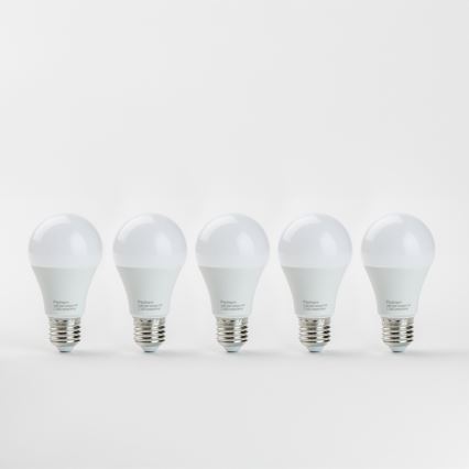 SET 5x LED Žarulja A60 E27/9W/230V 2700K - Paulmann 28780