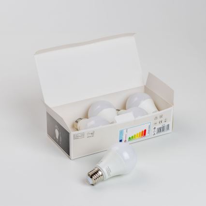 SET 5x LED Žarulja A60 E27/9W/230V 2700K - Paulmann 28780