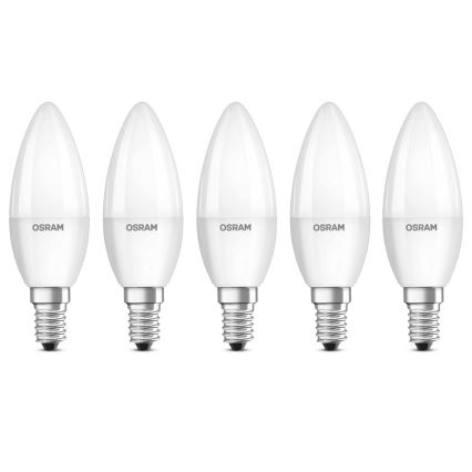 SET 5x LED Žarulja BASE B40 E14/4,9W/230V 2700K - Osram