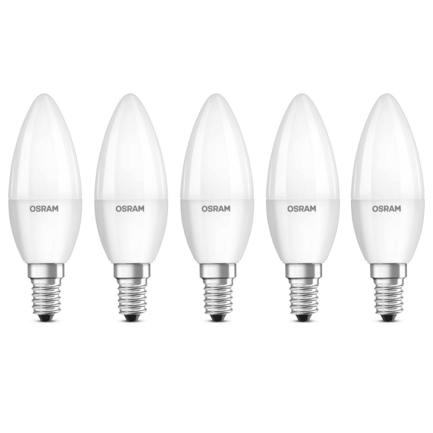 SET 5x LED Žarulja BASE B40 E14/4,9W/230V 2700K - Osram