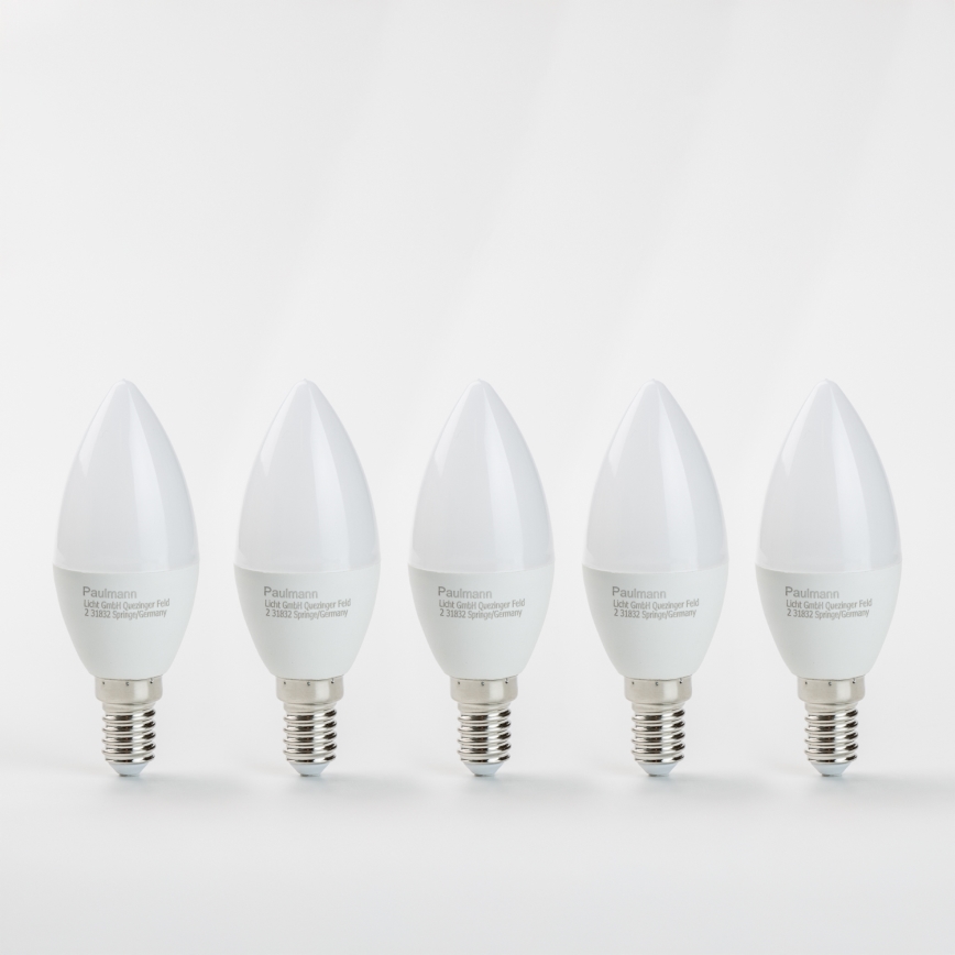 SET 5x LED Žarulja E14/5,5W/230V 2700K - Paulmann 28782