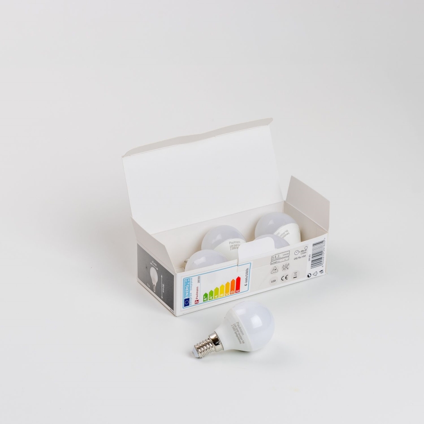 SET 5x LED Žarulja P45 E14/5,5W/230V 2700K - Paulmann 28783