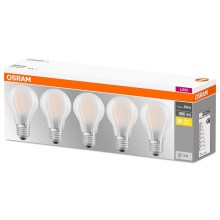 SET 5x LED Žarulja E27/7W/230V 2700K - Osram