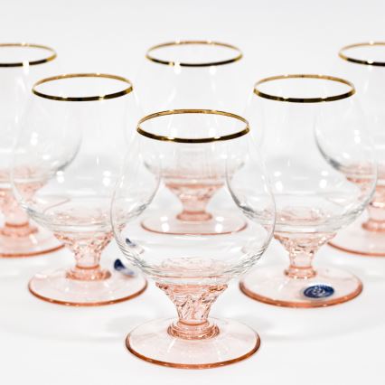 Set 6x čaša za konjak Brendy 250 ml prozirna