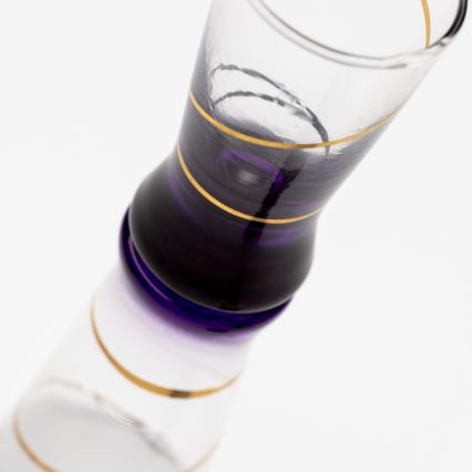 Set 6x čaša za žestice 25 ml prozirna zelena
