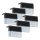 SET 6x LED RGB Solarno zidno svjetlo LED/1W/1,2V 3500K IP65