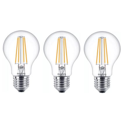 SET 6x LED Žarulja VINTAGE Philips E27/7W/230V 2700K