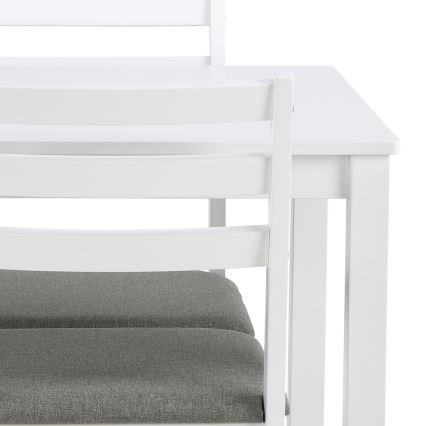 Set blagovaonskog stola i 4 stolice EMILY bijela