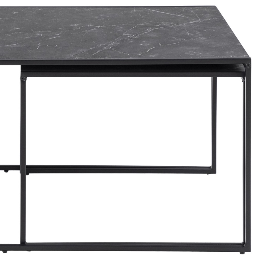 Set konferencijskih stolova ALMA, 3 kom, antracit