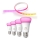 SET - LED RGBW Prigušiva traka Philips Hue WHITE AND COLOR AMBIANCE 2m LED/20W/230V + 4x Prigušiva žarulja Philips A60 E27/6,5W/230V 2000-6500K