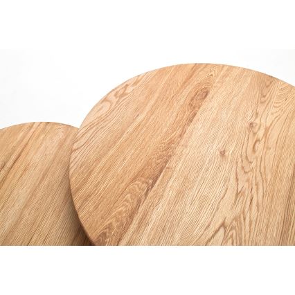 Set od 2 konferencijska stolića VEYLOR, hrast