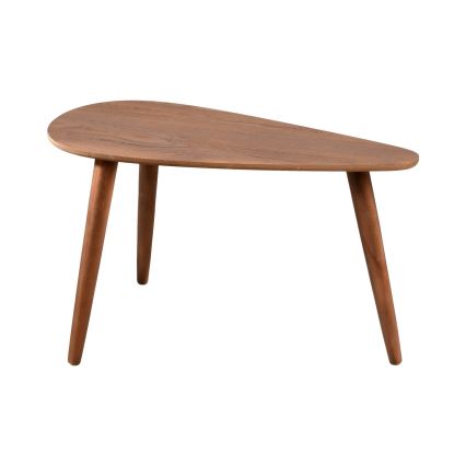 SET od 2 stolića za kavu SOLE 60/80x30/40 cm orah