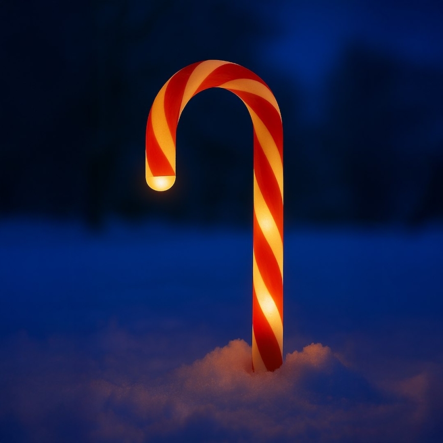 SET od 5 LED vanjskih božićnih dekoracija LED/2W/230V IP44 crvena