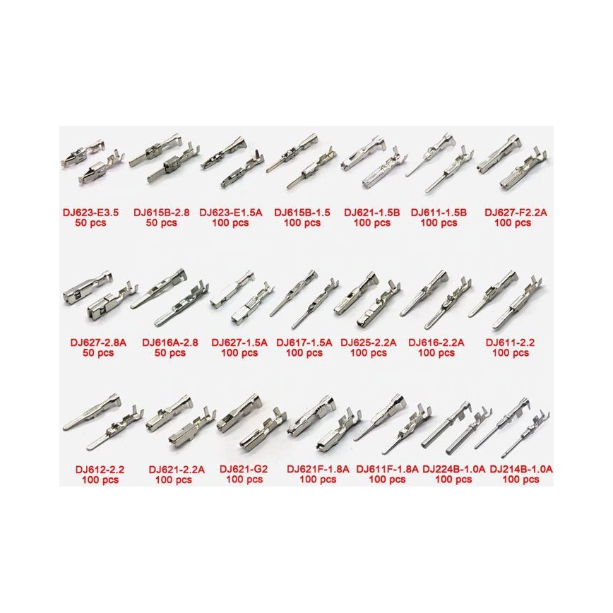 Set pinova za automobilske konektore 1980 kom