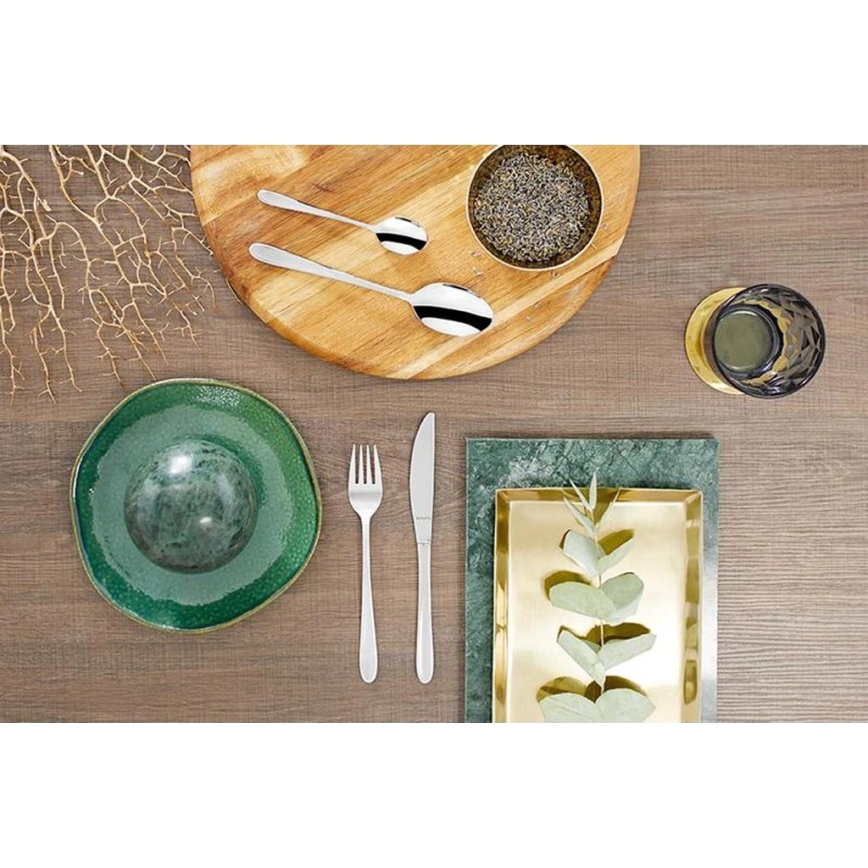 Set pribora od nehrđajućeg čelika MONACO, 24 kom