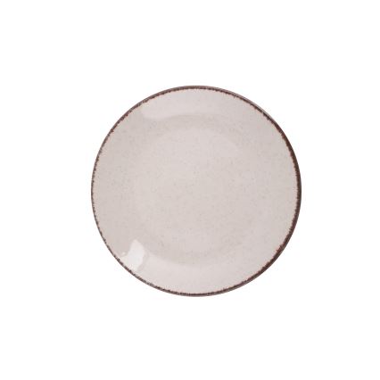 Set za jelo 24 kom bež/porculan