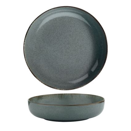 Set za jelo 24 komada, plavi porculan