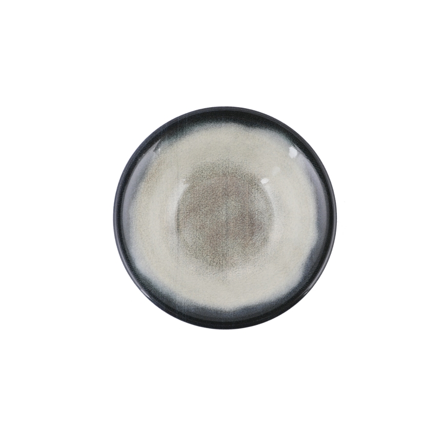 Set za jelo 26 kom plava/smeđa/porculan