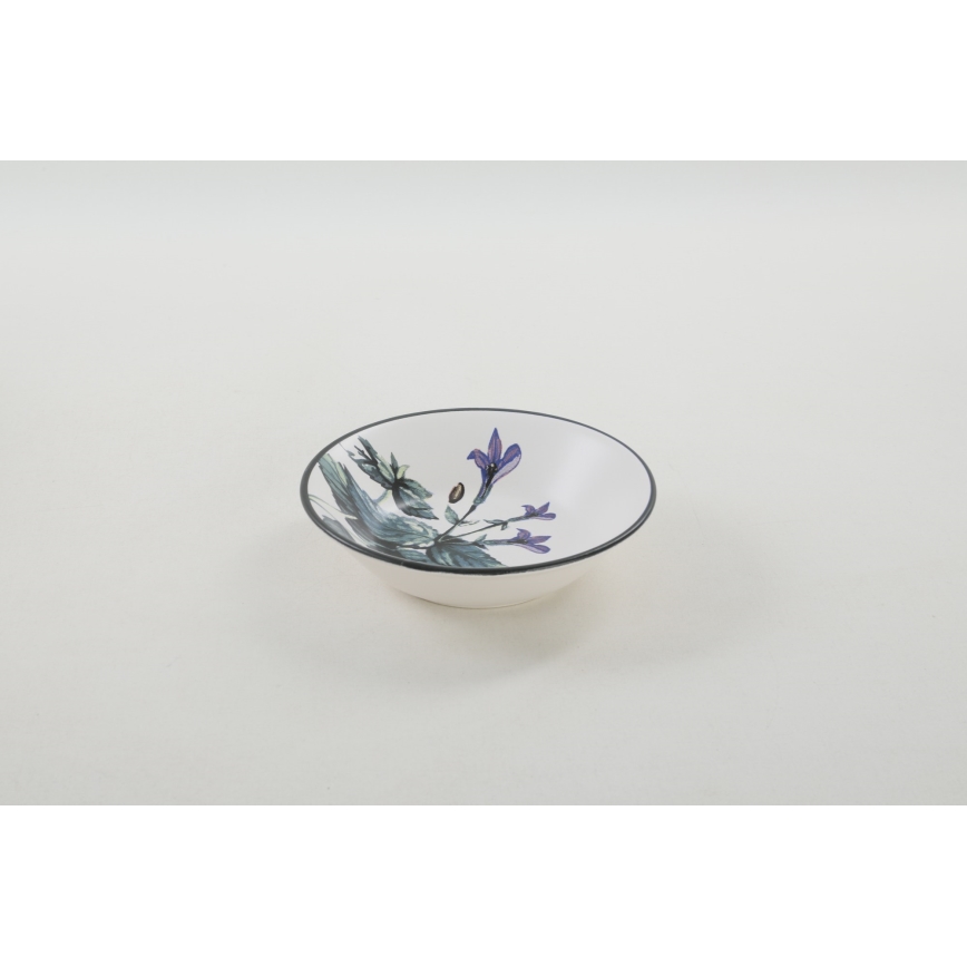 Set za jelo od 24 komada, šaren, od kamenine