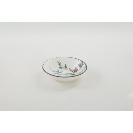 Set za jelo od 24 komada, šaren, od kamenine