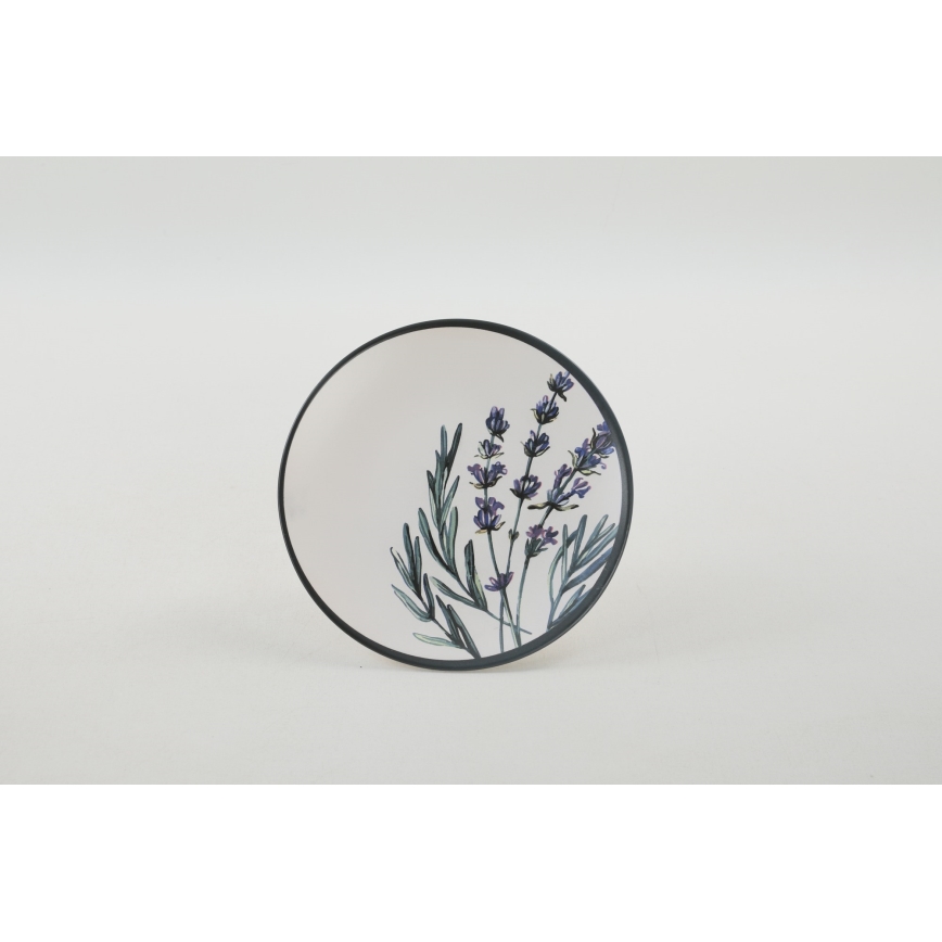 Set za jelo od 24 komada, šaren, od kamenine