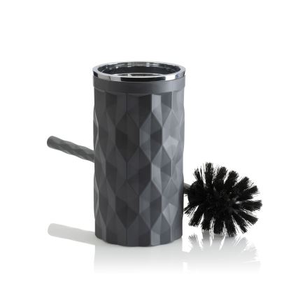 Set za kupaonicu REINA 5 kom antracit/sjajni krom
