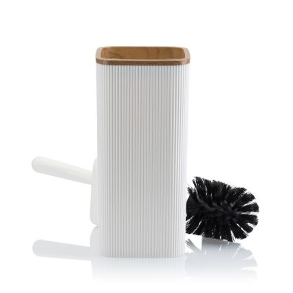 Set za kupaonicu ZOYA 5 kom bijela/smeđa