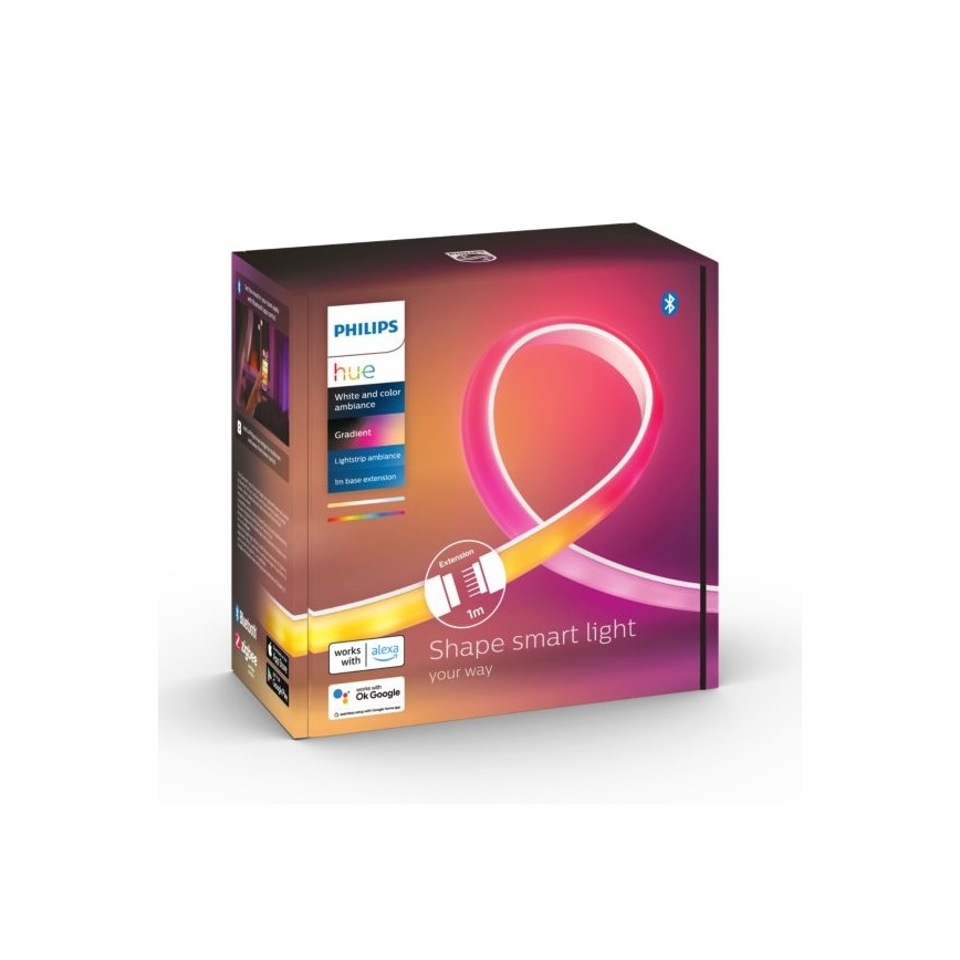 Set za proširenje LED prigušive trake Philips Hue White And Color Ambiance 1m LED/12,3W/230V