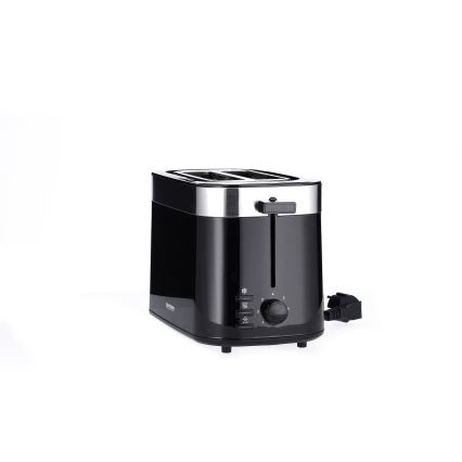 Severin AT 9264 - Toster s dva otvora 800W/230V nehrđajući čelik/crna