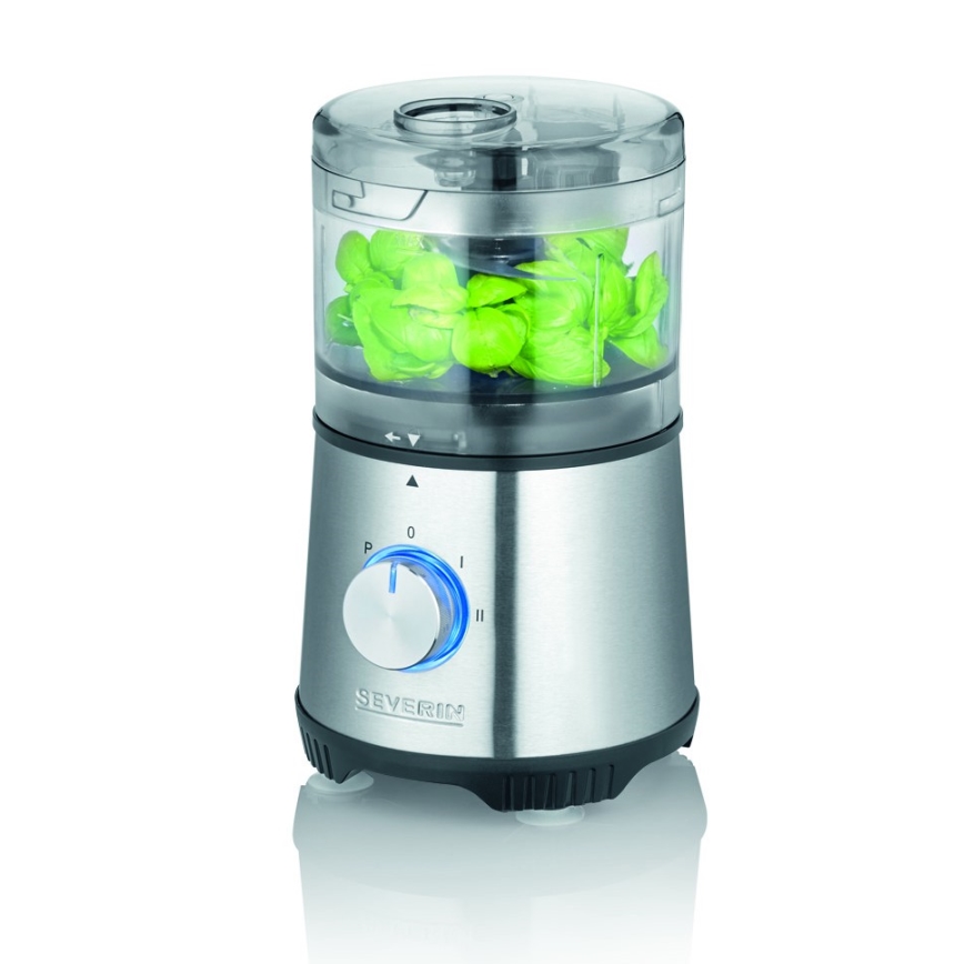 Severin KM 3865 - sjeckalica za hranu 400W/230V inox/crna