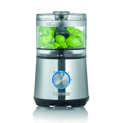 Severin KM 3865 - sjeckalica za hranu 400W/230V inox/crna