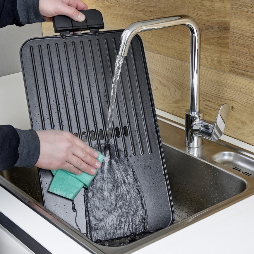 Severin PG 8564 - Stolni električni roštilj 2300 W/230 V 50 x 30 cm crna