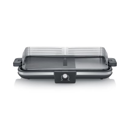 Severin PG 8564 - Stolni električni roštilj 2300 W/230 V 50 x 30 cm crna