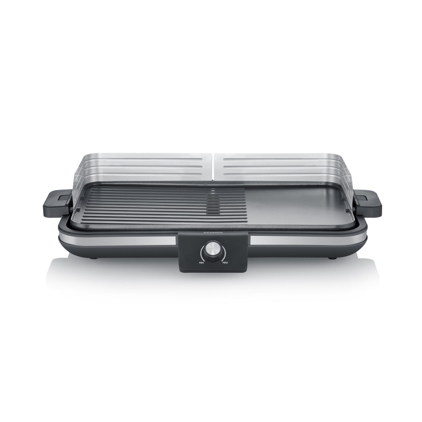 Severin PG 8564 - Stolni električni roštilj 2300 W/230 V 50 x 30 cm crna