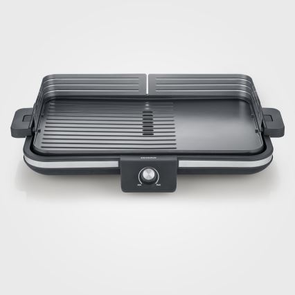 Severin PG 8564 - Stolni električni roštilj 2300 W/230 V 50 x 30 cm crna
