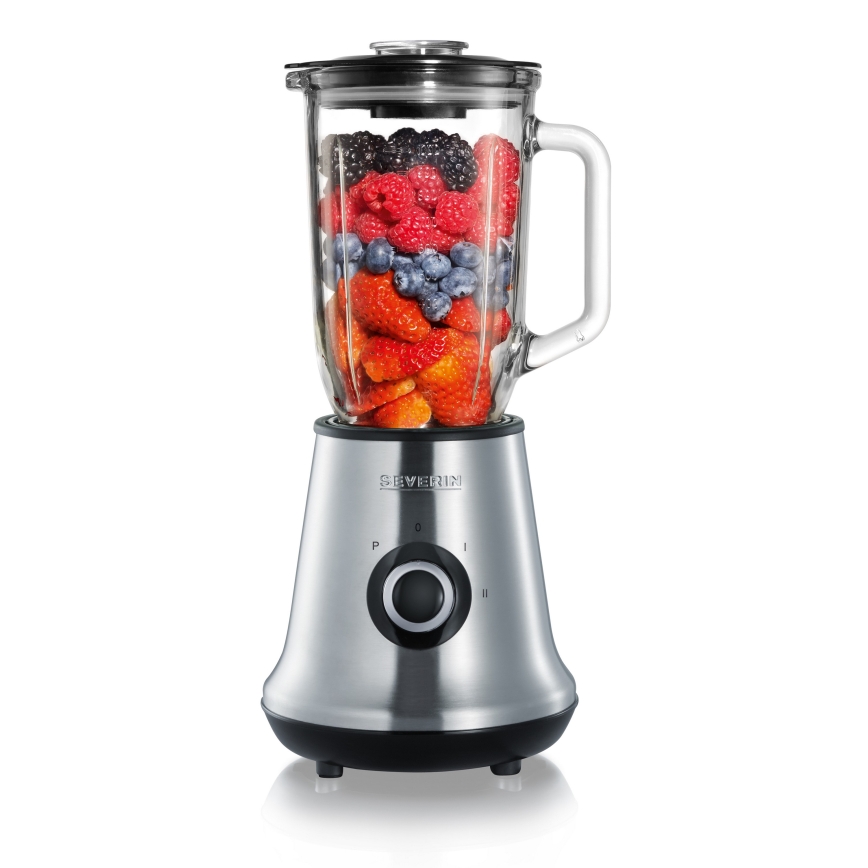 Severin SM 3737 - Stolni blender 1 l 500W/230V nehrđajući čelik/crna