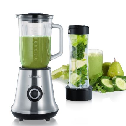Severin SM 3737 - Stolni blender 1 l 500W/230V nehrđajući čelik/crna