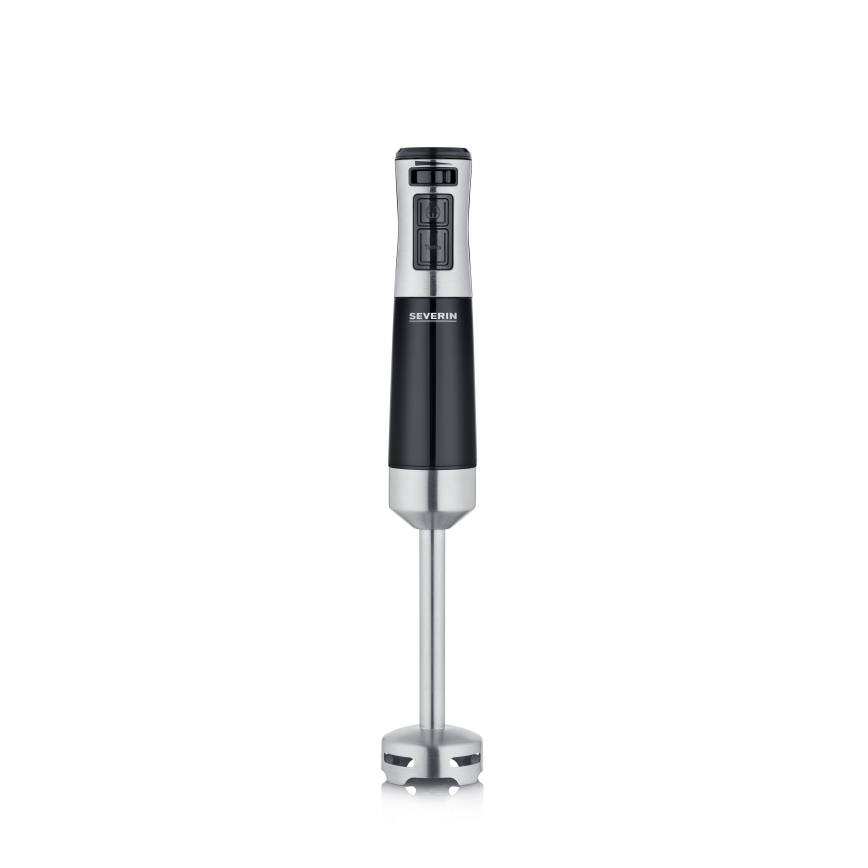 Severin SM 3772 - Štapni mikser s priborom 600W/230V nehrđajući čelik/crna