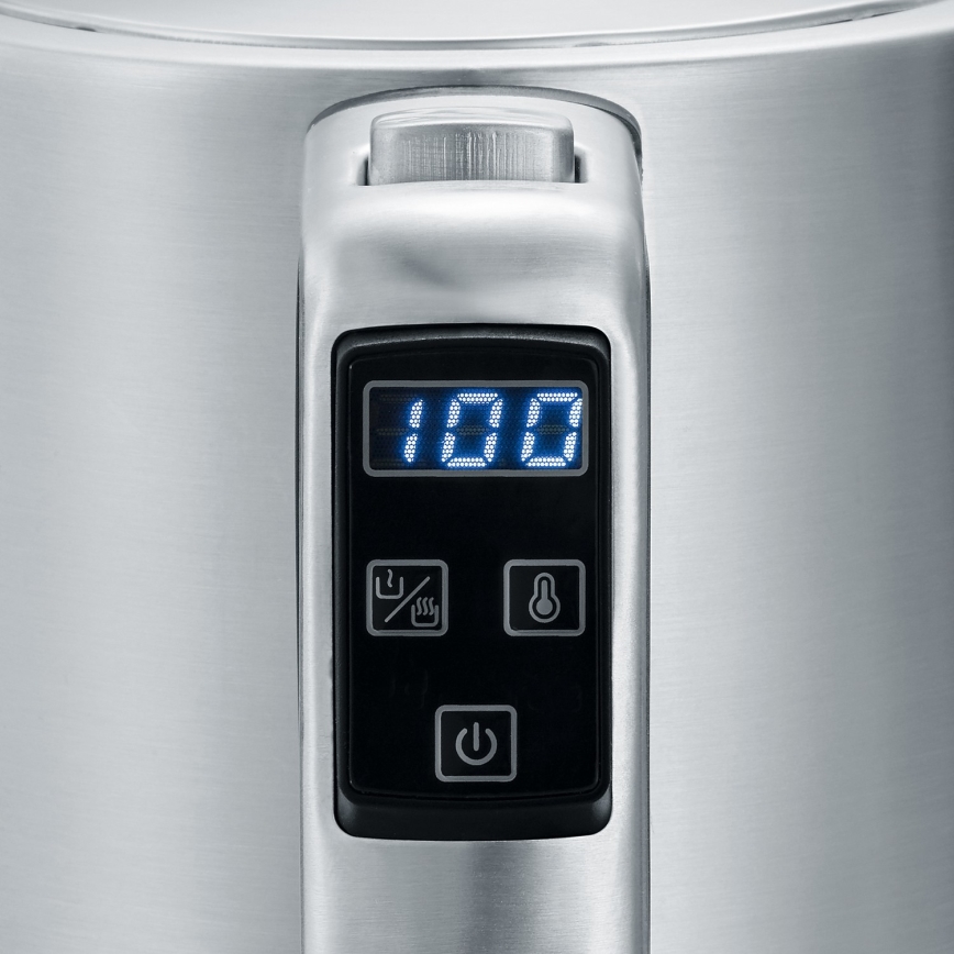 Severin WK 3418 - Brzo kuhalo za vodu 1,7 l 3000 W/230 V nehrđajući čelik/crna