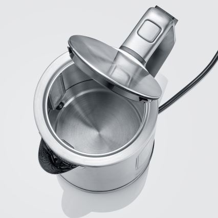 Severin WK 3418 - Brzo kuhalo za vodu 1,7 l 3000 W/230 V nehrđajući čelik/crna