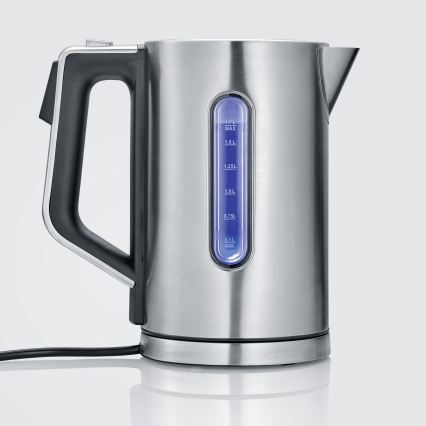 Severin WK 3418 - Brzo kuhalo za vodu 1,7 l 3000 W/230 V nehrđajući čelik/crna