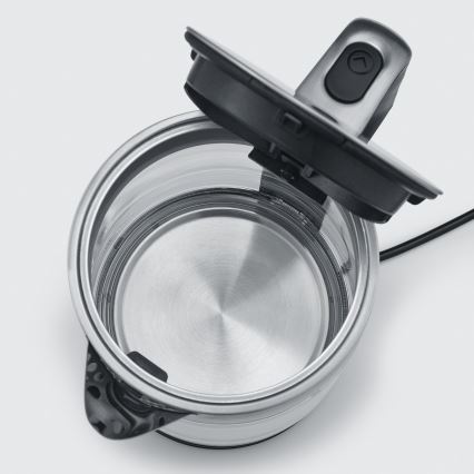 Severin WK 3420 - Brzo kuhalo za vodu 1,7 l 2200W/230V nehrđajući čelik/staklo