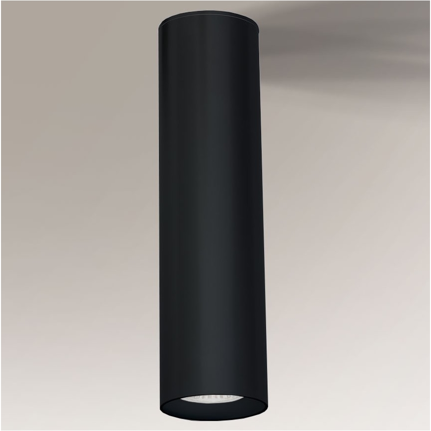 Shilo - Stropna svjetiljka 1xGU10/15W/230V crna