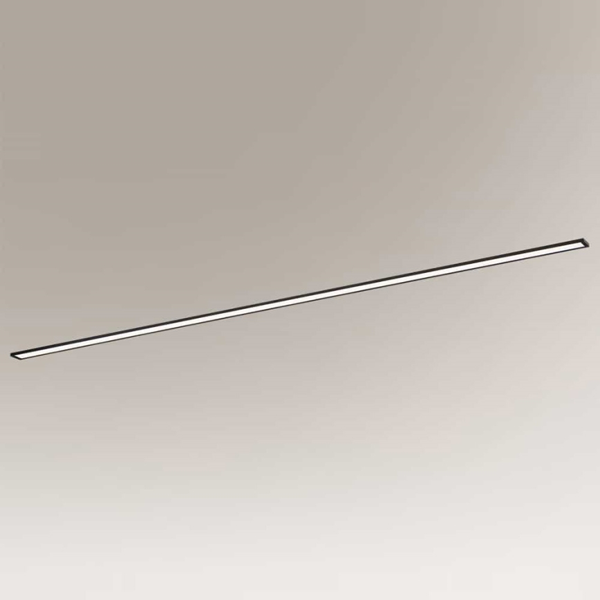 Shilo - LED ugradna svjetiljka LED/9W/230V 3000K CRI 90 crna