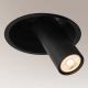 Shilo - Ugradbena stropna svjetiljka 1xGU10/15W/230V pr. 18,3 cm crna