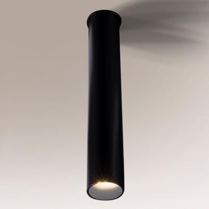 Shilo - Stropna svjetiljka za kupaonicu 1xGU10-MR11/15W/230V IP44 crna