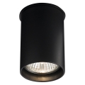 Shilo - Reflektorska svjetiljka 1xGU10/15W/230V 9 cm crna