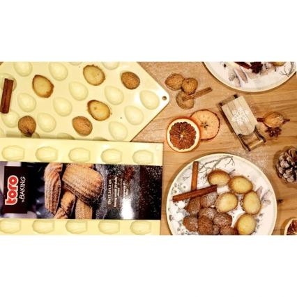 Silikonski kalup za pečenje TORO, krem boje